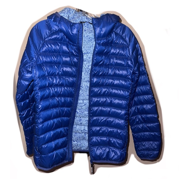 Uniqlo x SPRZ Keith Haring Blue Puffer Jacket